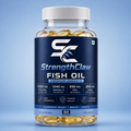 Premium Fish Oil Omega-3 | 1040mg Omega-3 | 690mg EPA + 260mg DHA | 90 Softgels